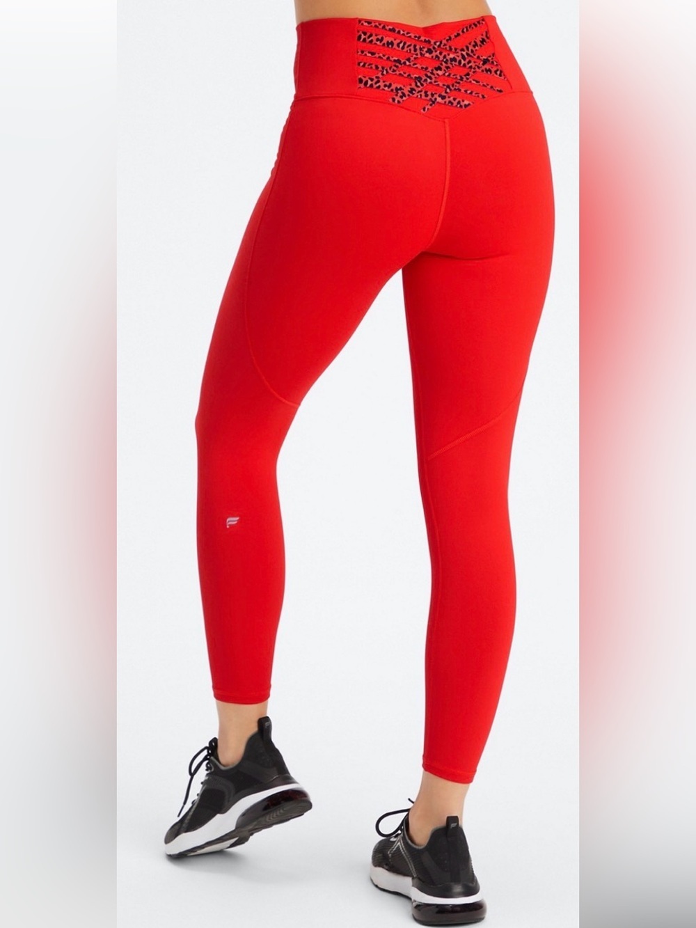 Fabletics Large Boost PowerHold® High-Waisted 7/8 Legging - Electric Cherry